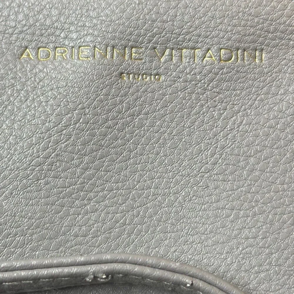 Adrienne Vittadini Studio Women's Gray Detachable Strap Charging Wallet Wristlet